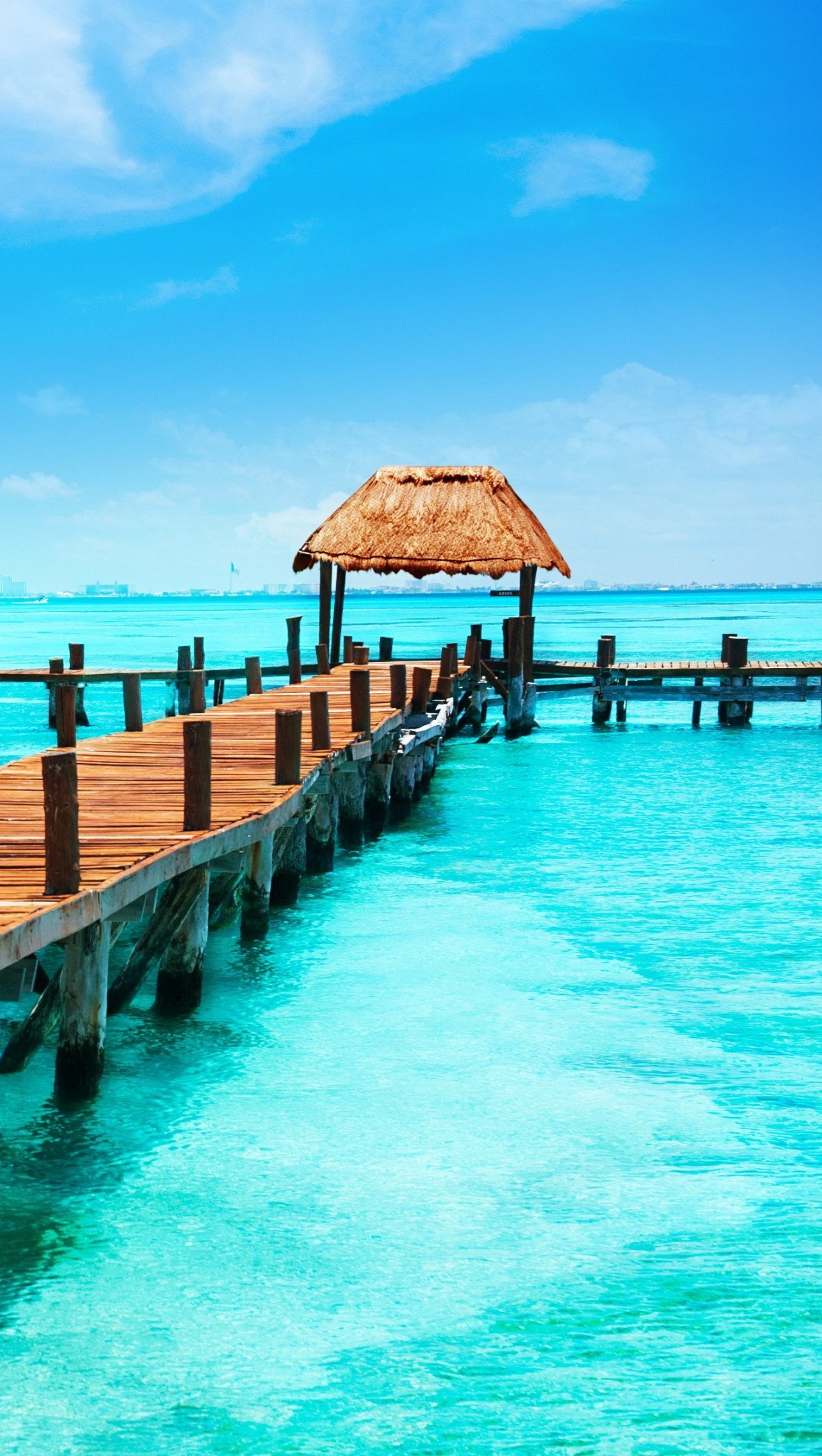 Plaža u Cancúnu