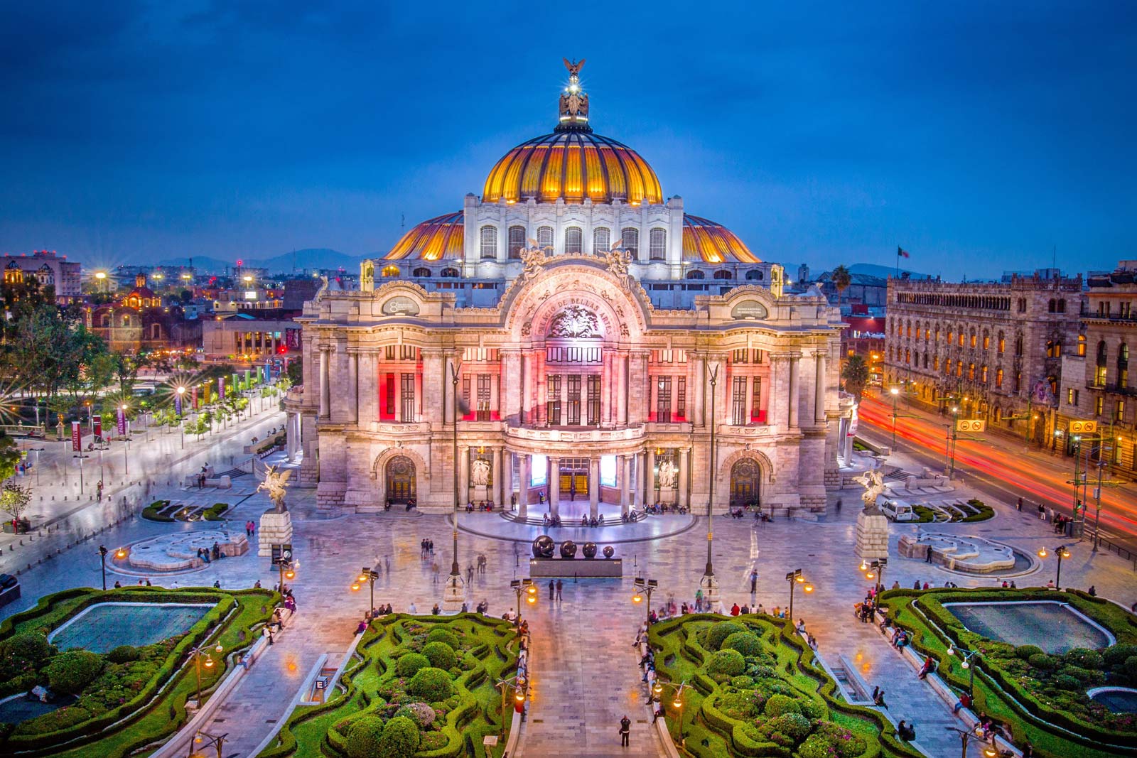 Ulice Mexico Cityja