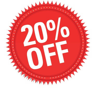 20% OFF